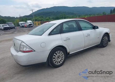 2008 Mercury Sable из США, поврежденный, VIN 1MEHM40W08G624322
